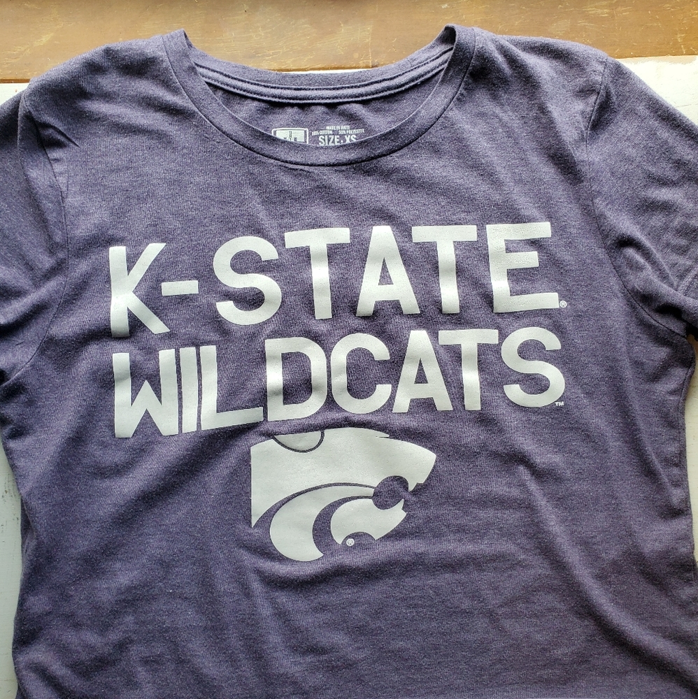 Cropped K-State Tee